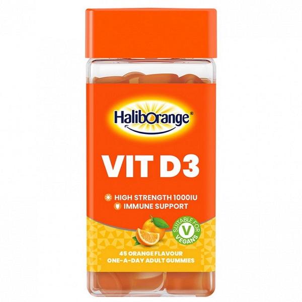 Витамин D Haliborange Vitamin D3 Orange 45 gummies (000020705)
