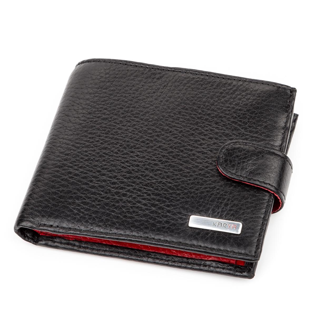 Портмоне Karya 17120 натуральная кожа Черный Портмоне Karya 17120 натуральная кожа Черный