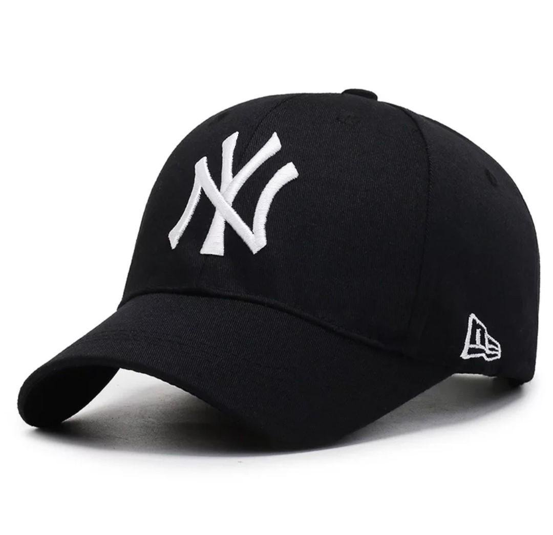 Бейсболка NY New York унисекс логотип Белый