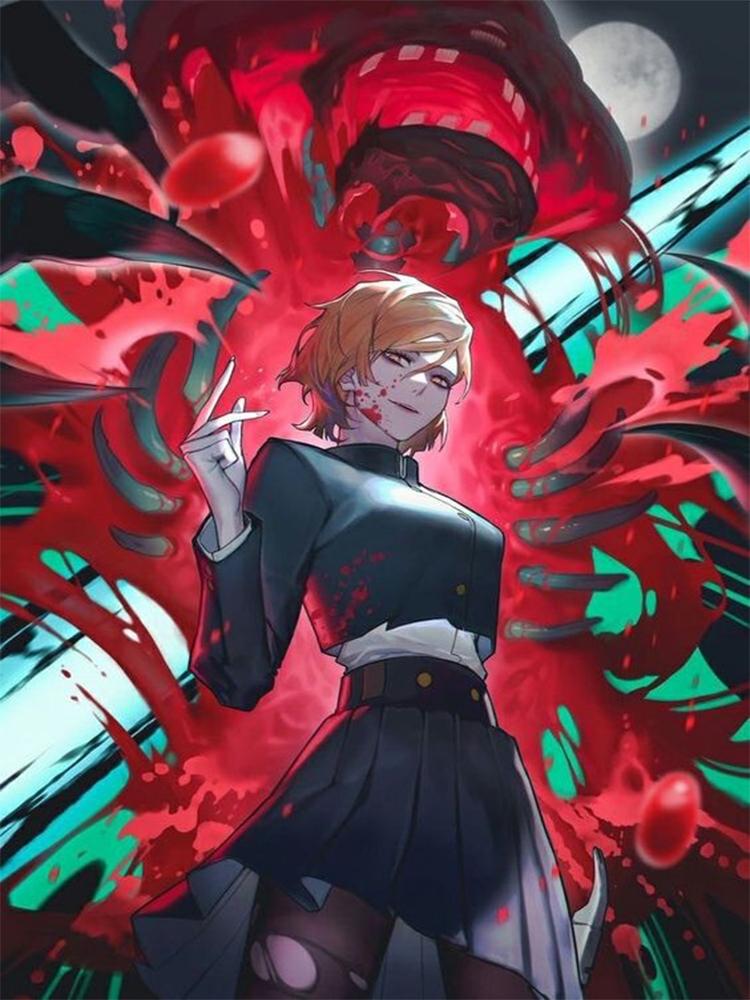 Алмазная мозаика SHLab Аниме Jujutsu Kaisen Нобара SH-32698 30x40 см (32698)