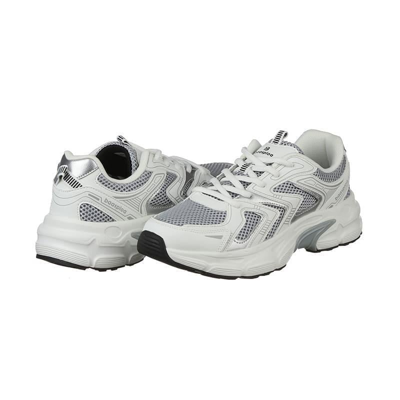 Кроссовки женские BaaS H1104-7 текстильные р. 41 Белый (20426)