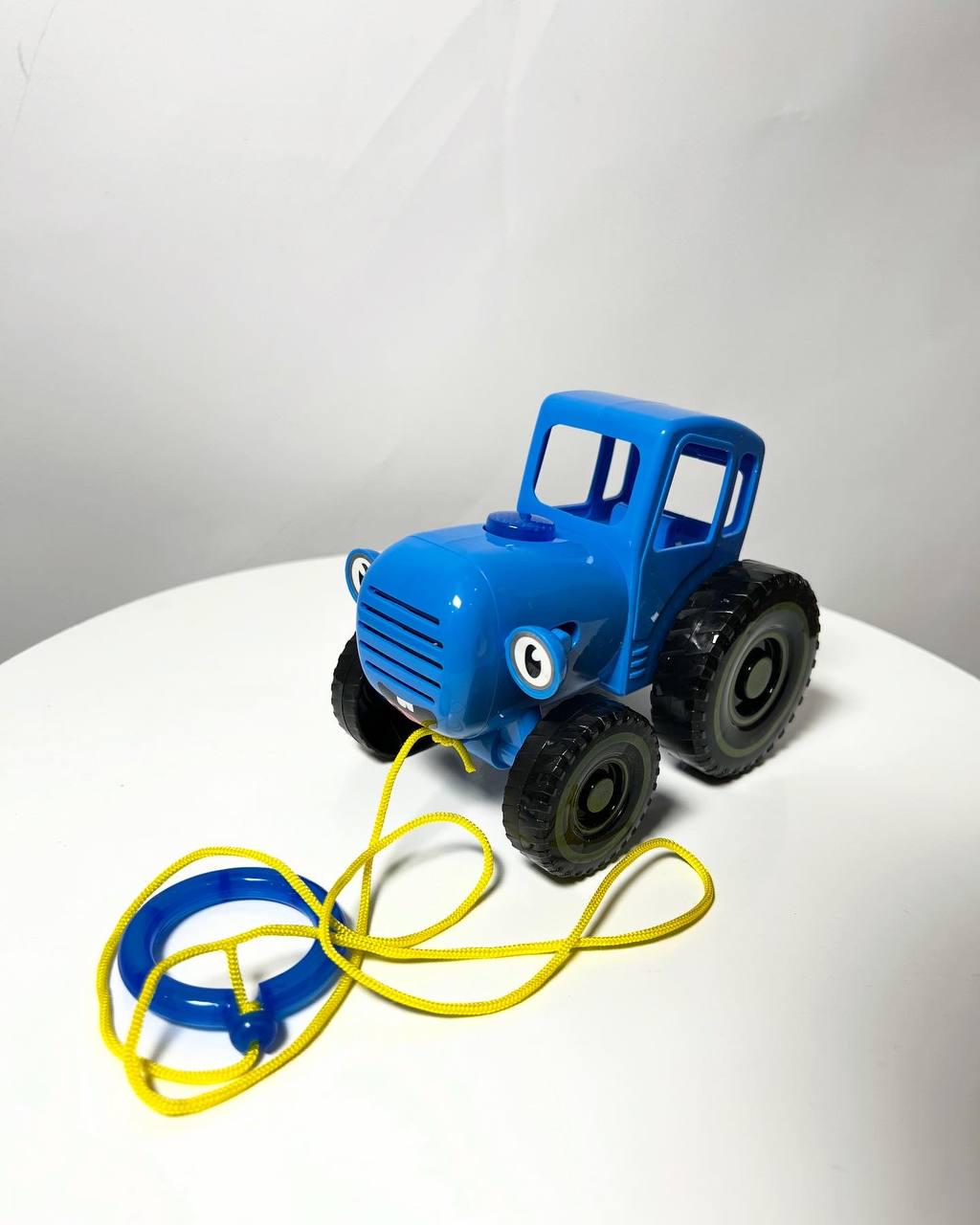 Трактор музичний TK Group озвучений українською мовою Синій