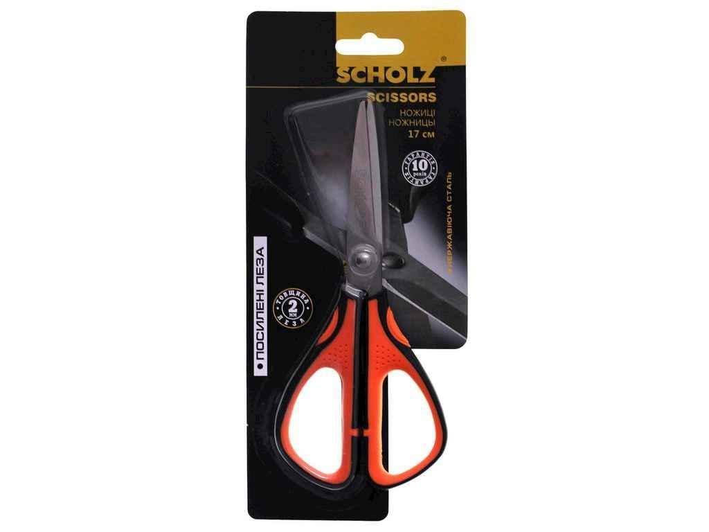 Ножницы SCHOLZ 4250 soz 17 см прорезиненные ручки (1049985) Ножницы SCHOLZ 4250 soz 17 см прорезиненные ручки (1049985)