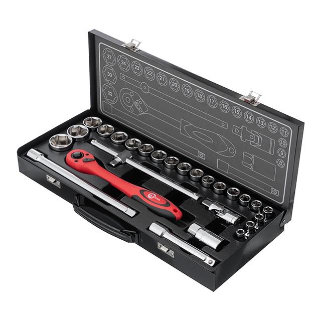 Набір інструментів Intertool ET-6027 професійний 1/2" 26 пр. (117077)