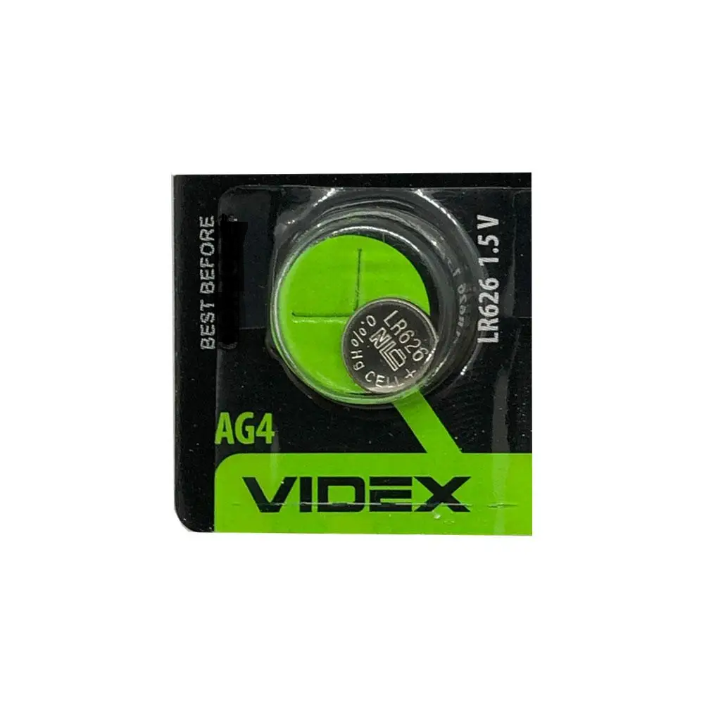 Батарейка годинникова Videx AG 4/LR626 1 шт. (74) - фото 2