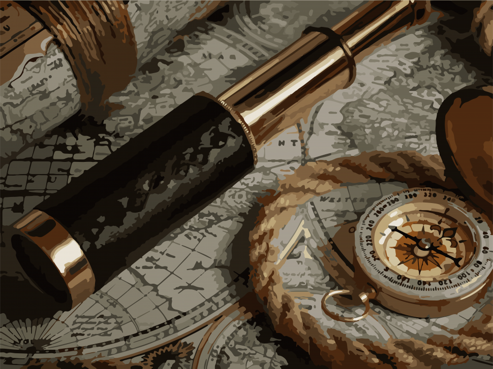 Картина по номерам Art Craft Мечты путешественника 40х50 см (10521-AC)