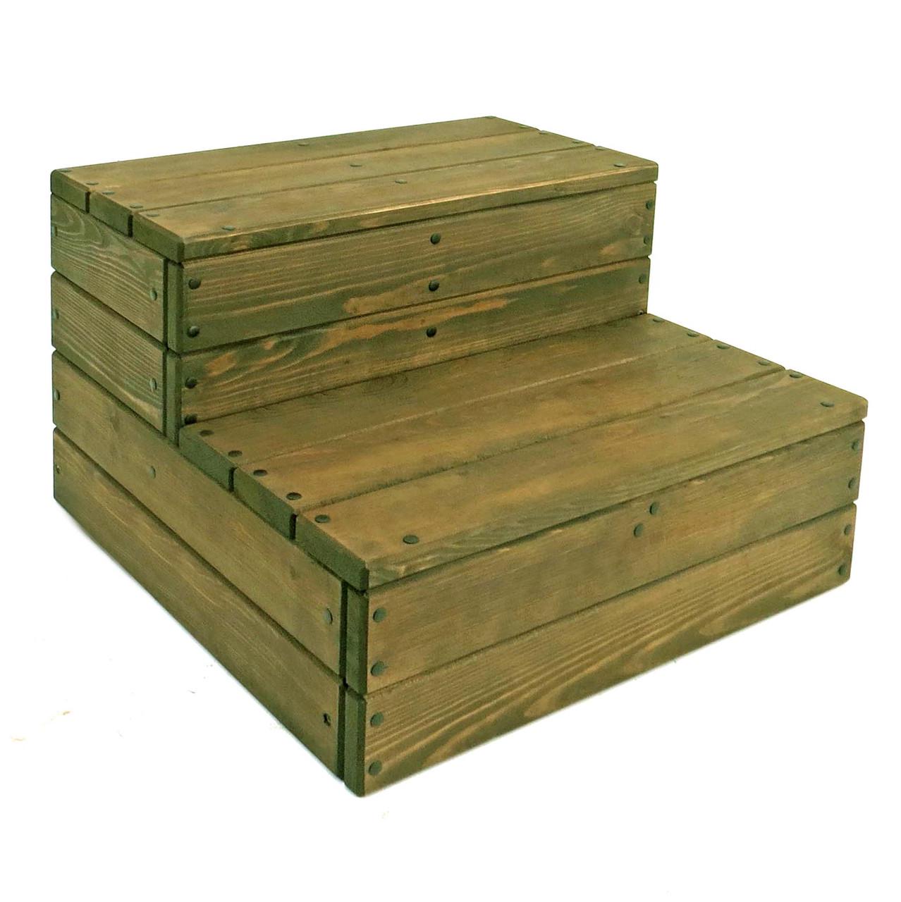 Скамейка-ступенька из дерева Новитна Мускат (ССТ-000807)