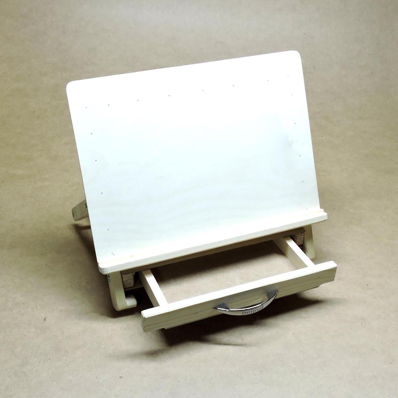 Мольберт из дерева Матисс А3 настольный раскладной (МЛБ-000302) - фото 3 Мольберт из дерева Матисс А3 настольный раскладной (МЛБ-000302) - фото 3