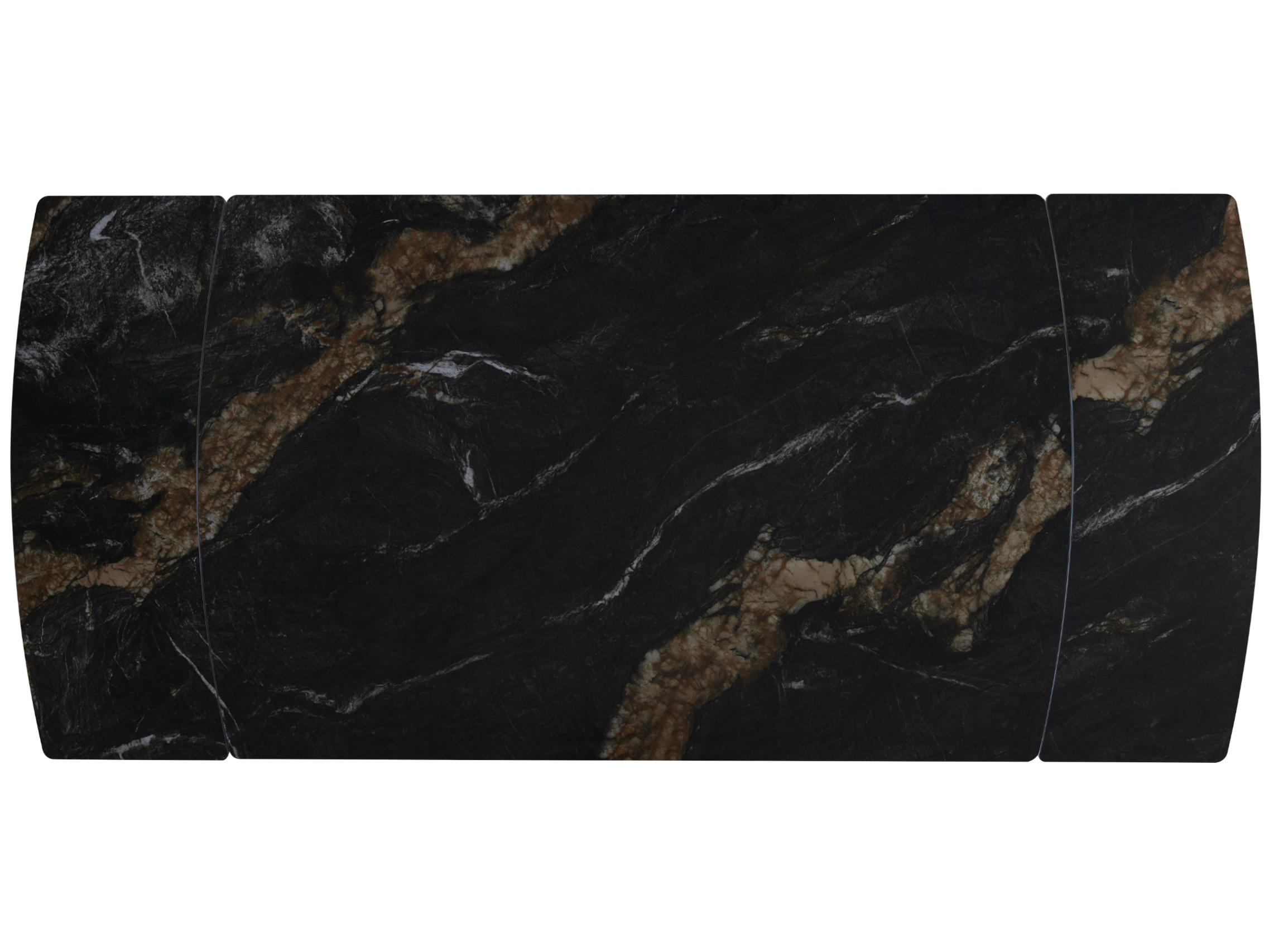 Стіл обідній розсувний Vetro Mebel Піно 1400- 2000x900x760 мм П’єр блек/Чорний (TМL-1200-1) - фото 4 Стіл обідній розсувний Vetro Mebel Піно 1400- 2000x900x760 мм П’єр блек/Чорний (TМL-1200-1) - фото 4