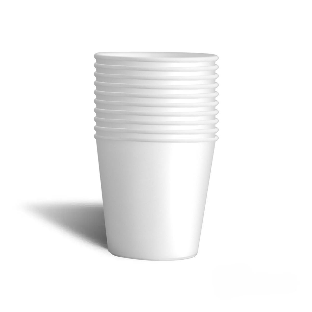 Стакан бумажный Система 98 110 мл d60 мм 50 шт. Белый (0005)