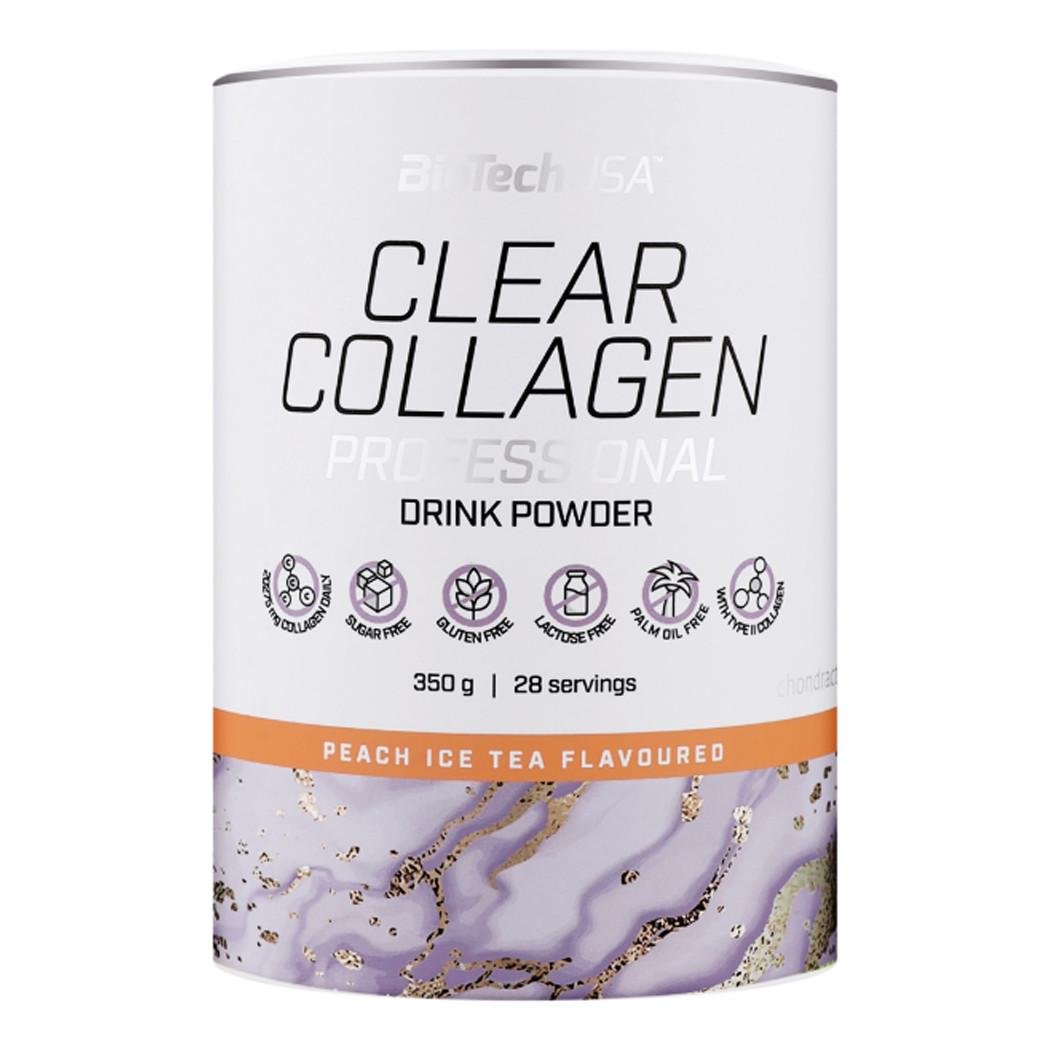 Коллаген BioTech USA Clear Collagen Professional Персиковый холодный чай 350 г (21886-01)