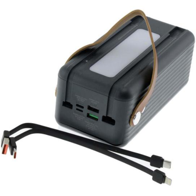 Повербанк Remax RPP-565 Quick Charge с быстрой зарядкой 22,5 W 60000 mAh Черный (25147619) - фото 5