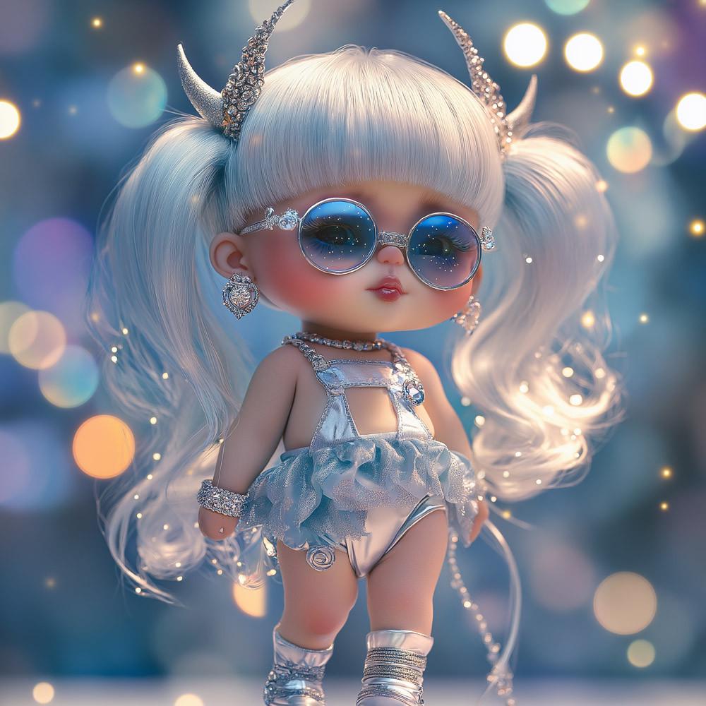 Алмазная мозаика Dream Toys Небесный шик 20x20 см (S10150)