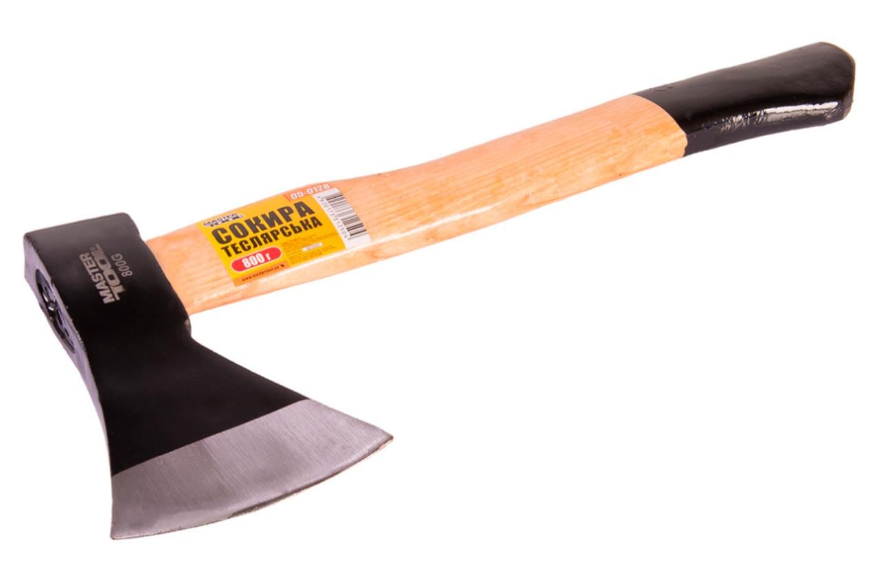 Сокира Mastertool ручка дерев'яна 800 г (05-0128)