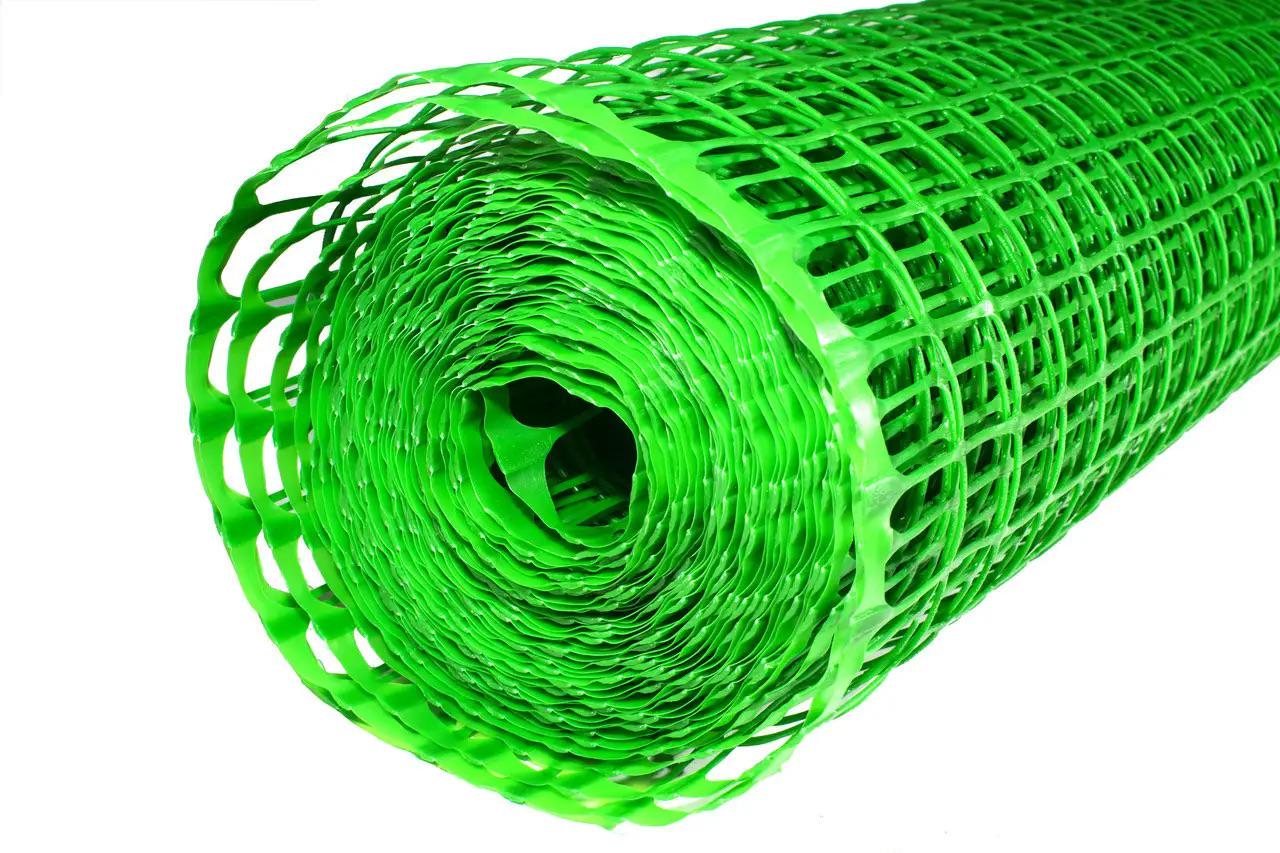 Сетка садовая пластиковая Клевер усиленный край 45х45 мм/50 см/5 м Светло-зеленый (32390814)