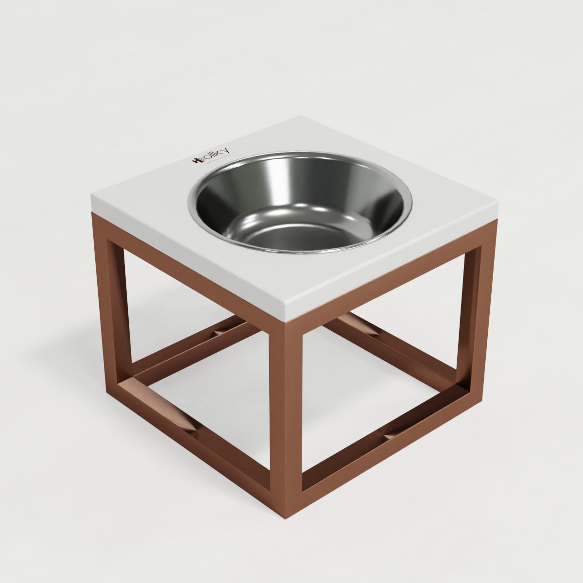 Миска на підставці для великих собак Hollky Base Solo XL 1,8 л (XL-262620-GLWH) - фото 9 Миска на підставці для великих собак Hollky Base Solo XL 1,8 л (XL-262620-GLWH) - фото 9