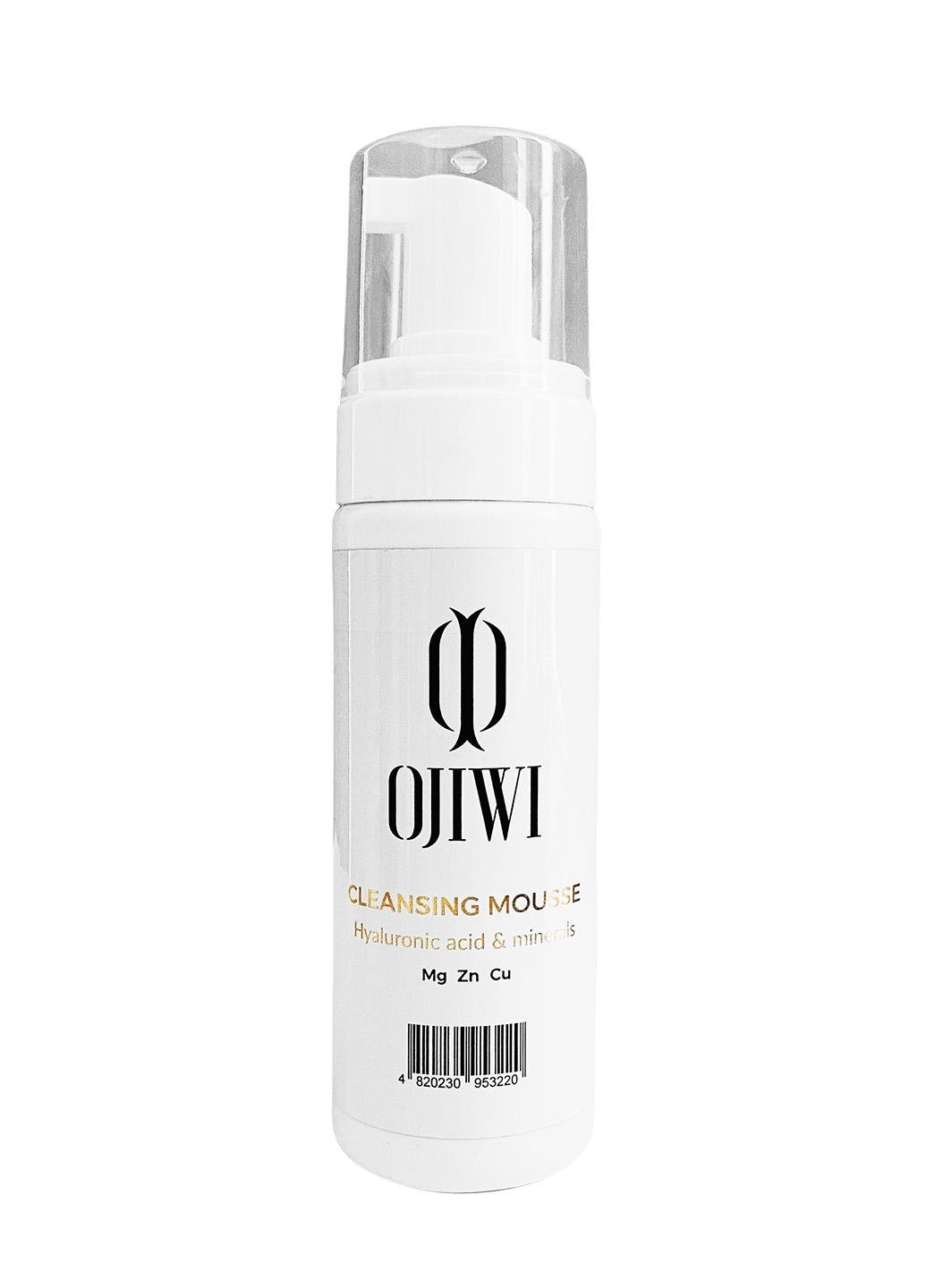 Мус для вмивання Ojiwi Cleansing Mousse Hyaluronic Acid & Minerals MG/ZN/CU 150 мл (820212020667)