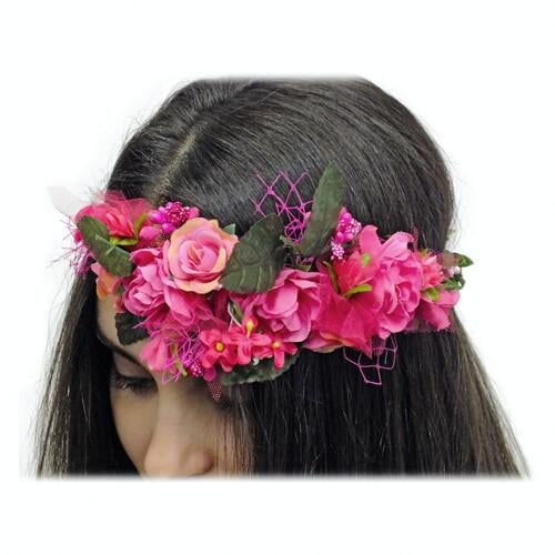 Веночек на голову Фея чайной розы SETA Decor 17-705ML