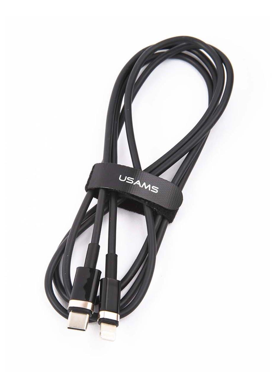 Кабель для зарядки телефона/смартфона Usams US-SJ484U63 Type-C-Lightning 20 Вт 1,2 м (SJ484USB01) - фото 2