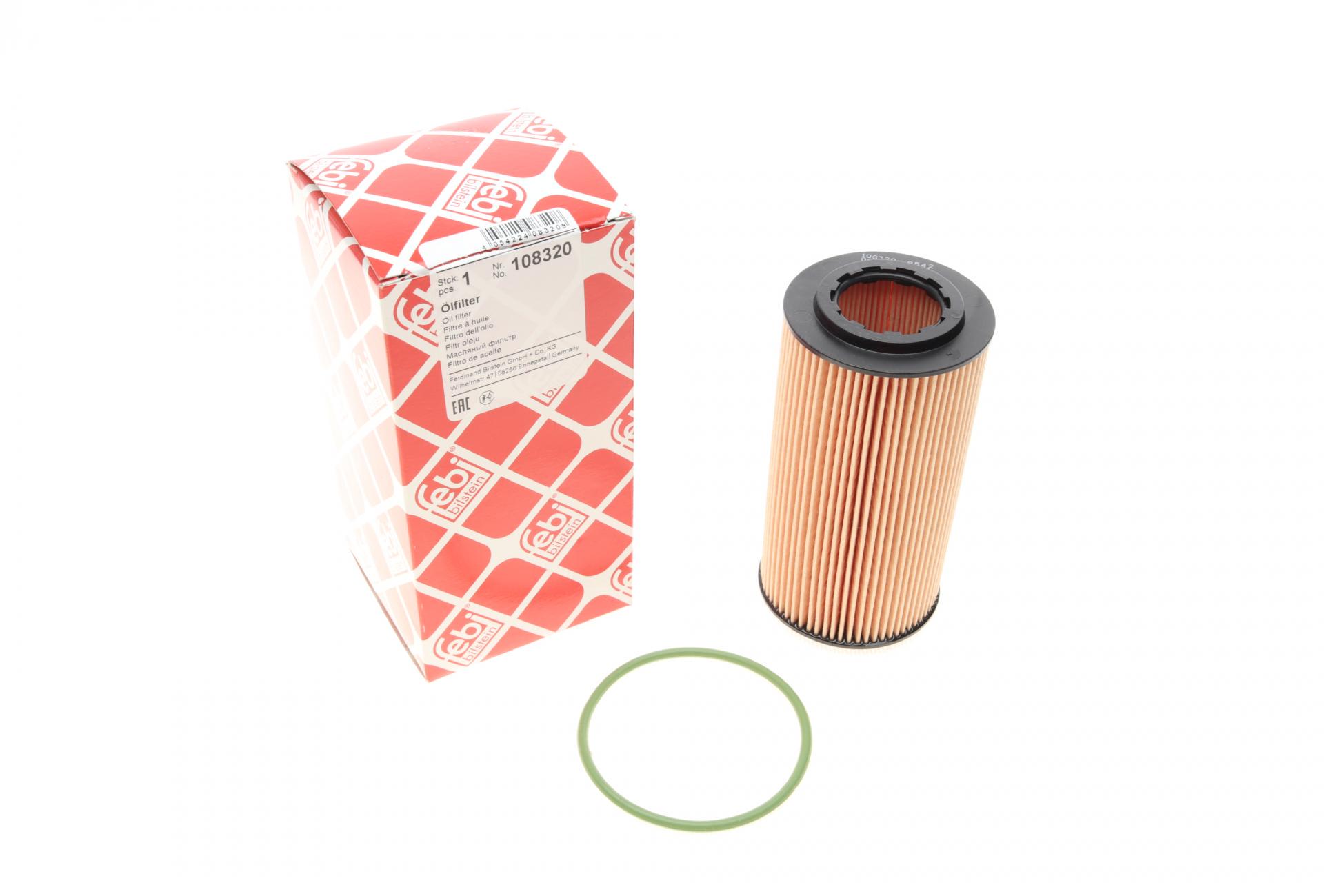 Фильтр масляный FEBI BILSTEIN для Volvo V70 01-/S80 06-/XC90/S60 2,0-2,5 01- (108320)