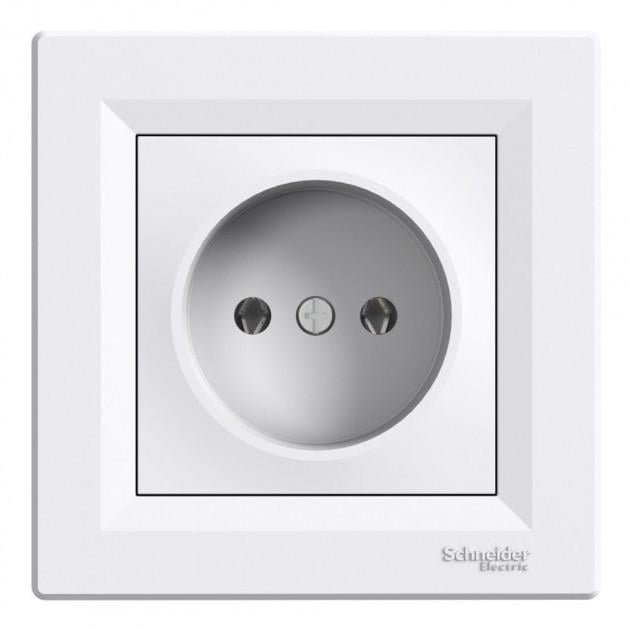 Розетка Schneider Electric Asfora без заземления Белый (EPH3000121)