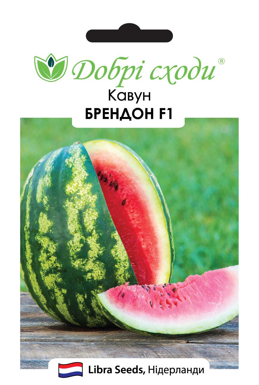 Насіння кавун Брендон F1 Добрі Сходи 5 шт. (01160020)