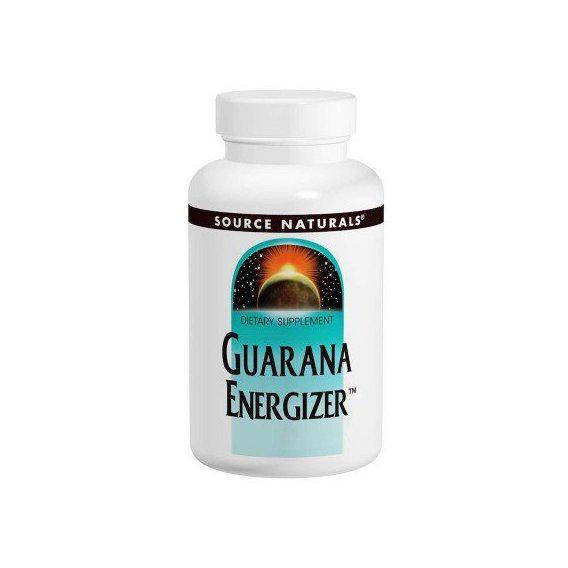 Гуарана Source Naturals Guarana Energizer 900 мг 60 Tabs