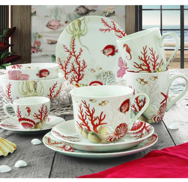 Тарелка десертная Easy Life Coral Reef 19 см jellyfish (111003907) - фото 3