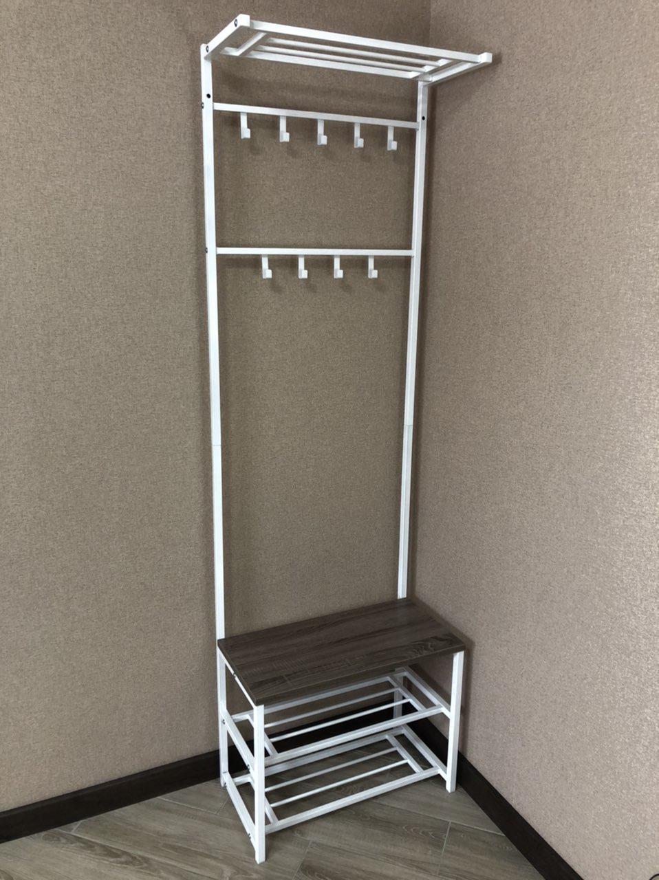 Прихожая металлическая SUNRISE 3 60 см Белый/Трюфель Прихожая металлическая SUNRISE 3 60 см Белый/Трюфель