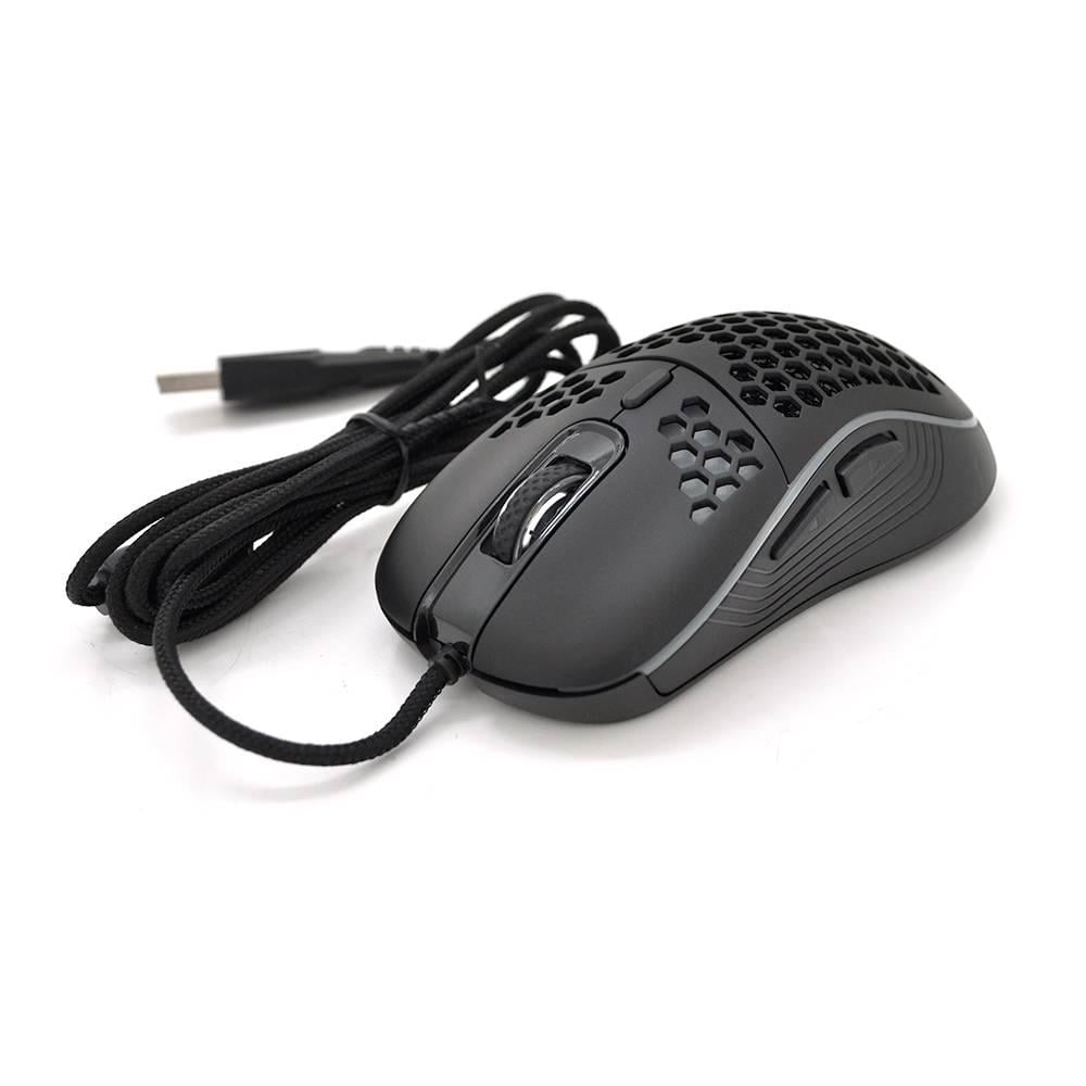 Миша дротова iMice T98 6 кнопок 1200/2400/4800/7200DPI Led Lighting 1,5 м Black (33839)