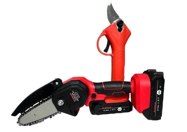 Комплект акумуляторного інструменту Krafftec (14158722) - фото 2 Комплект акумуляторного інструменту Krafftec (14158722) - фото 2