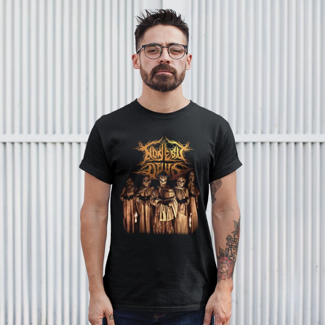 Футболка унисекс Non Est Deus Band Poster 4XL Черный (0000015259) Футболка унисекс Non Est Deus Band Poster 4XL Черный (0000015259)