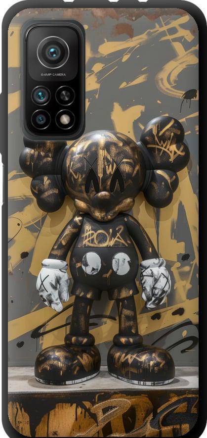 Чехол на Xiaomi Mi 10T Pro Bronze kaws (6097b-2679-42517)