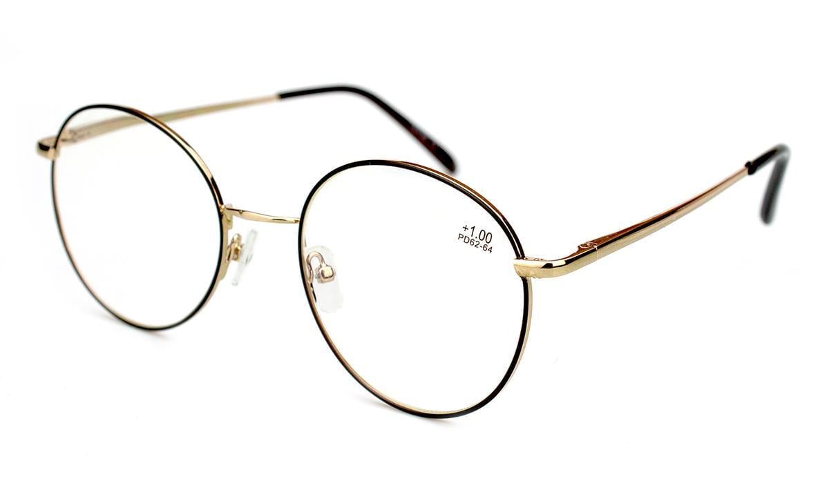 Окуляри для зору в металевій оправі Verse 319142S-1-C5 blueblocker +2,25