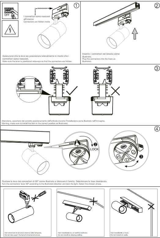 Светильник трековый Ideal Lux Quick 28 W Cri80 30° 4000K White (222639) - фото 5 Светильник трековый Ideal Lux Quick 28 W Cri80 30° 4000K White (222639) - фото 5