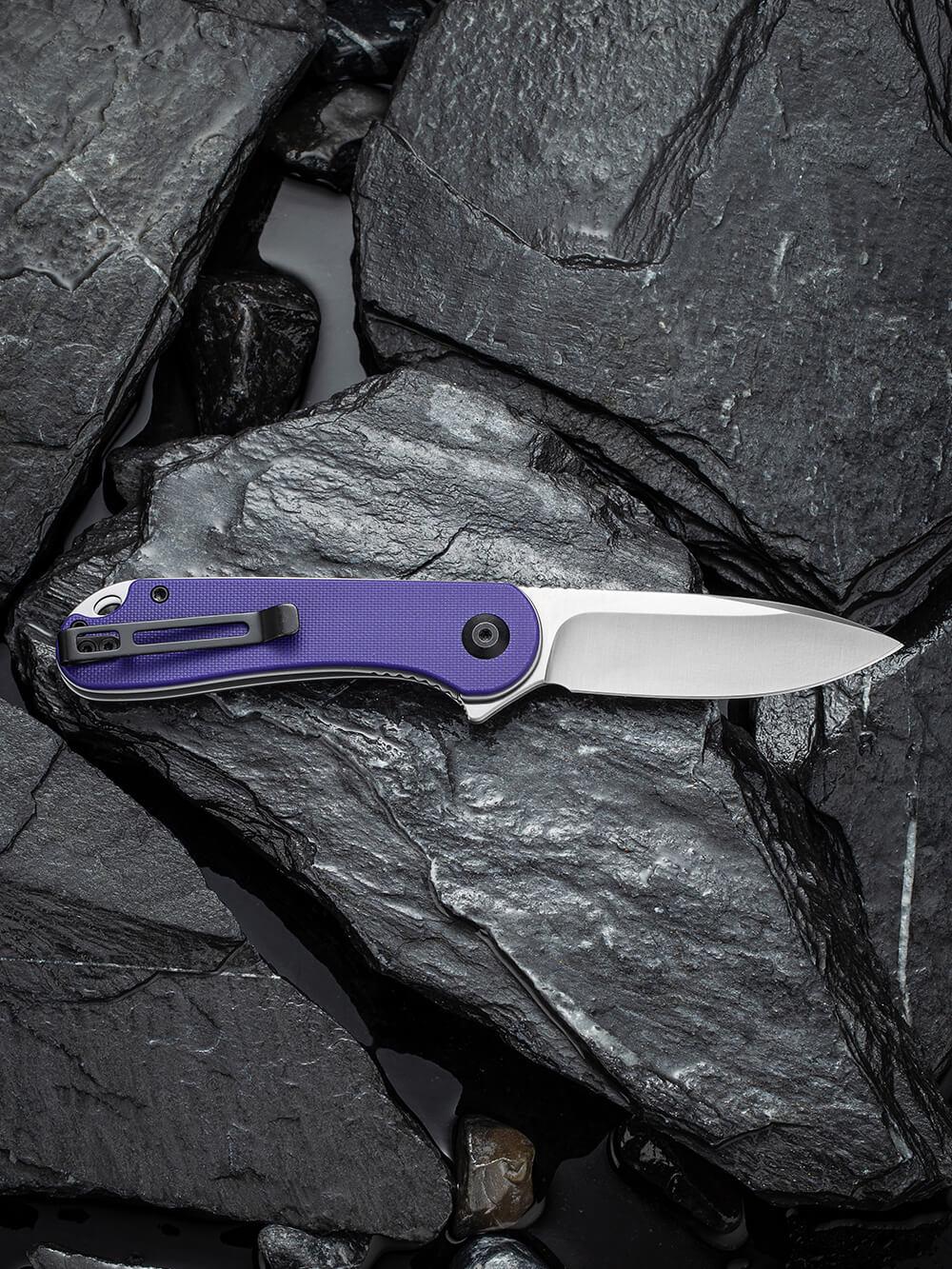 Туристичний ніж кишеньковий складаний Civivi Elementum C907V Purple (31615) - фото 9 Туристичний ніж кишеньковий складаний Civivi Elementum C907V Purple (31615) - фото 9