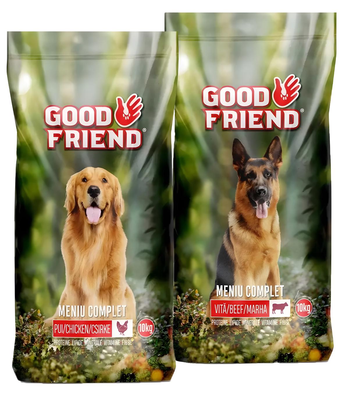 Корм для собак сухой Good Friend со вкусом говядины и курицы для всех пород 20 кг 2 шт. (382780893)