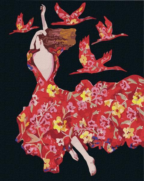 Картина по номерам Идейка Полеты во сне и наяву 40х50 см в термопакете (KHO4921)