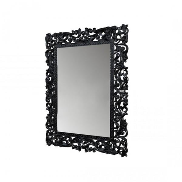 Зеркало MiroMark Франко с рамой в спальню/в прихожую/гостиную 800х1100 см Черный (MR-76-BL)