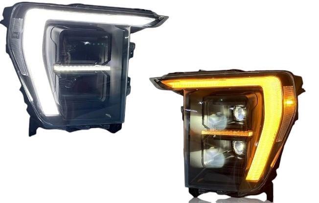 Автомобильные фары передние Ford F150 2021-2024 (2914754149) Автомобильные фары передние Ford F150 2021-2024 (2914754149)