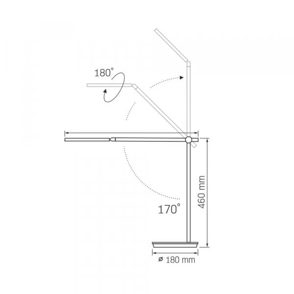Лампа настiльна Videx VL-TF15B/20 W/4100 K - фото 11 Лампа настiльна Videx VL-TF15B/20 W/4100 K - фото 11