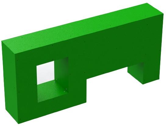 Стіна з двома проходами SiverSport KID643