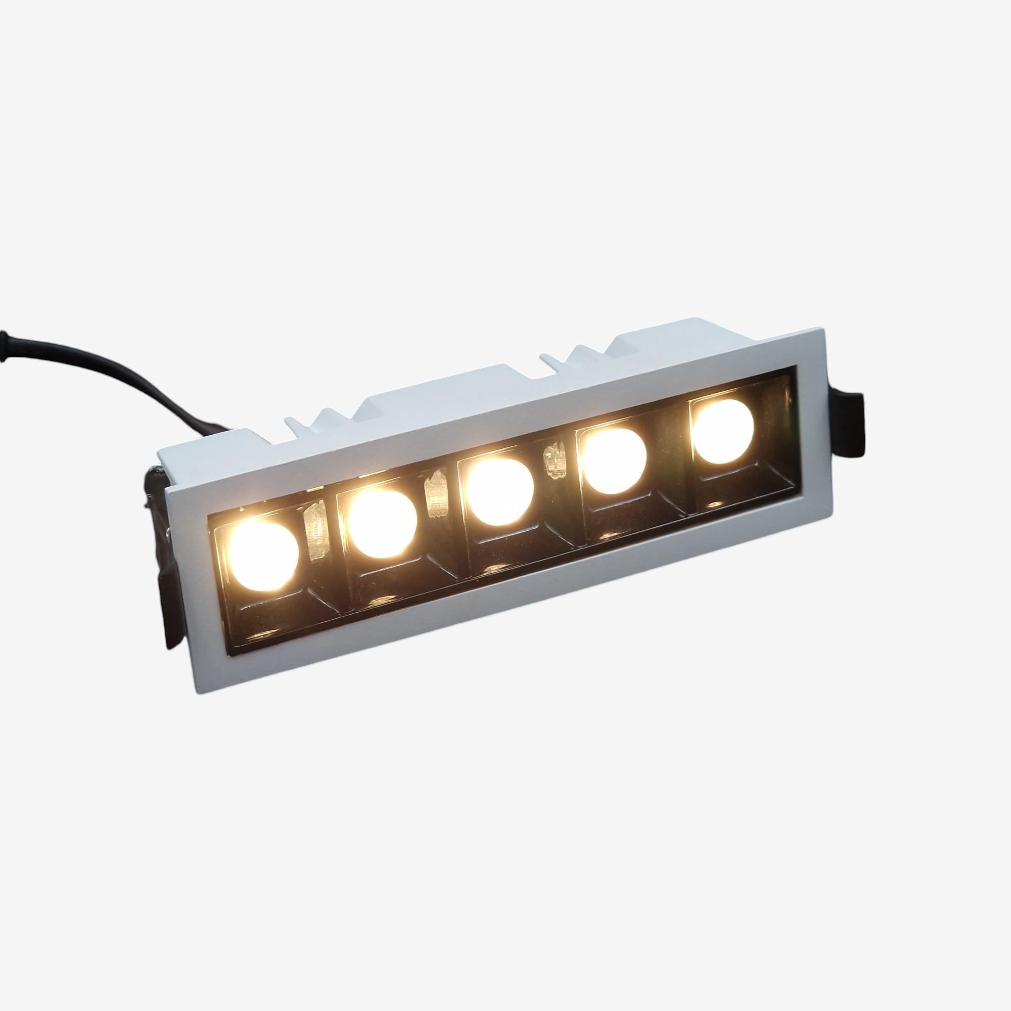 Светильник линейный врезной Light Club 12 Вт 3000 К Черно-белый (WL-5-12-3-BW) - фото 2 Светильник линейный врезной Light Club 12 Вт 3000 К Черно-белый (WL-5-12-3-BW) - фото 2