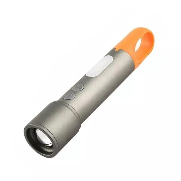 Фонарь ручной COBA CB-X723 с тремя цветными фильтрами Серый (GR-05464)