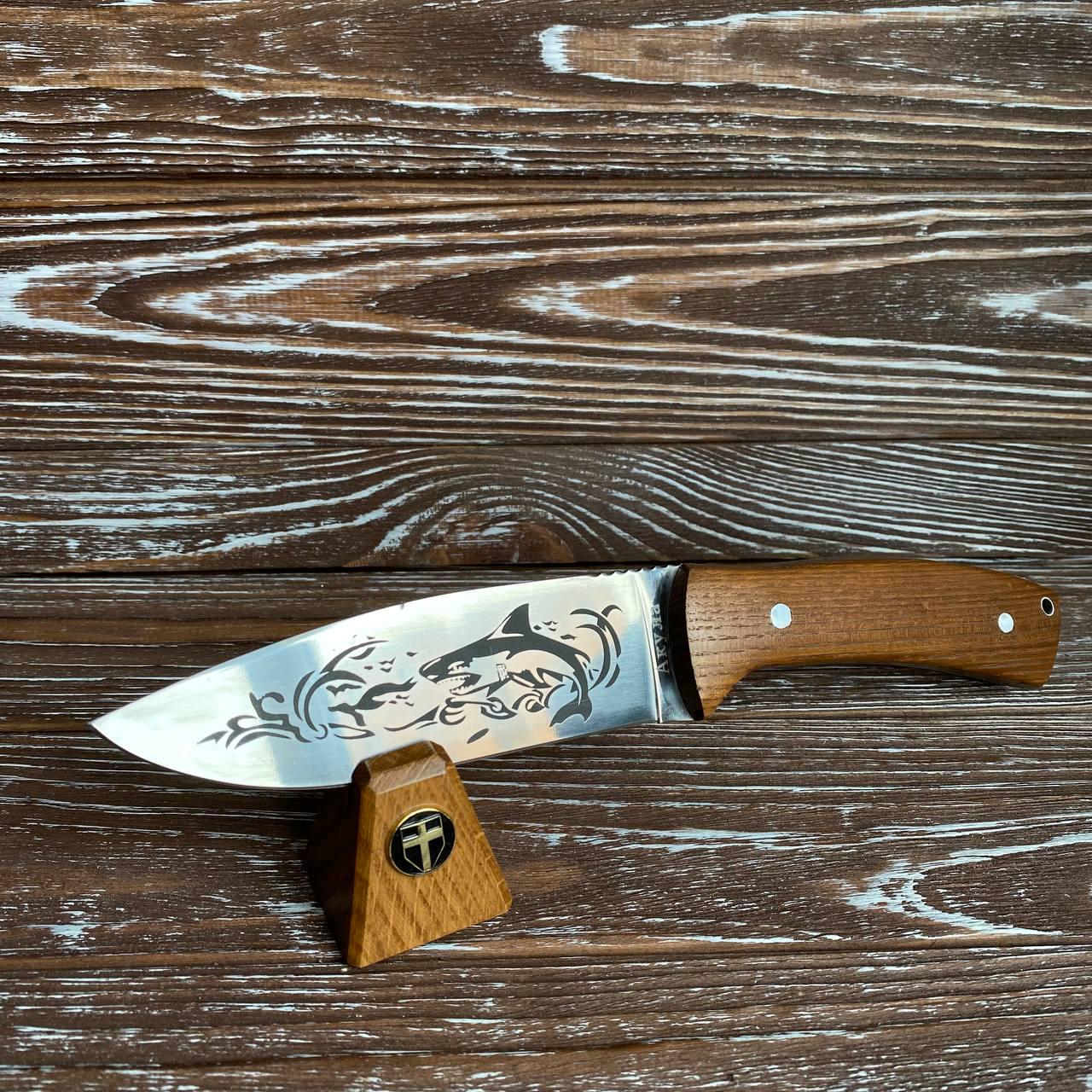 Нож охотничий Акула клинок 13,5 см (261)