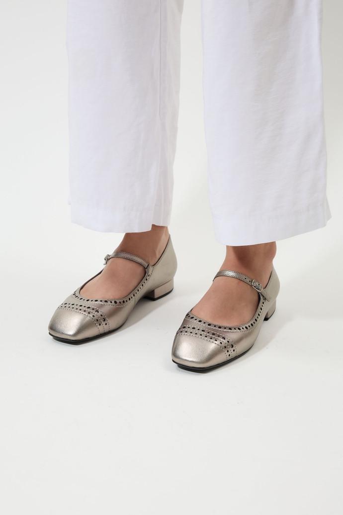 Балетки LONZA NY 191748 р. 37 Бронзовый (18427_37) - фото 2 Балетки LONZA NY 191748 р. 37 Бронзовый (18427_37) - фото 2