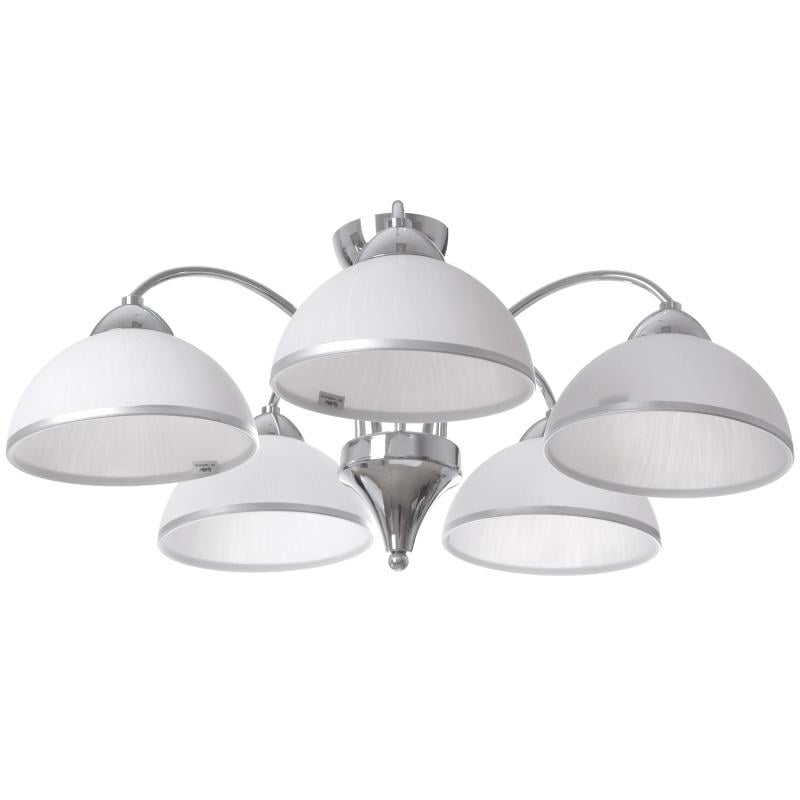 Люстра потолочная Brille BKL-481S/5 E27 на 5 плафонов