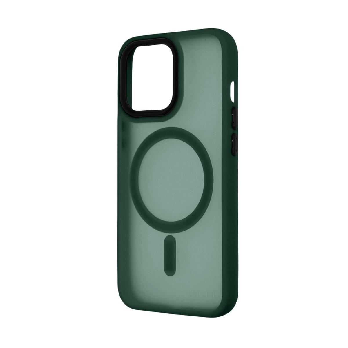 Протиударний чохол для Apple iPhone 13 Pro Cosmic Magnetic Color HQ / Green