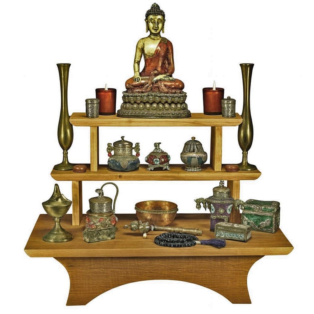 Алтарь для медитации из дерева Шалирей Сиена (ЛАТ-012105)