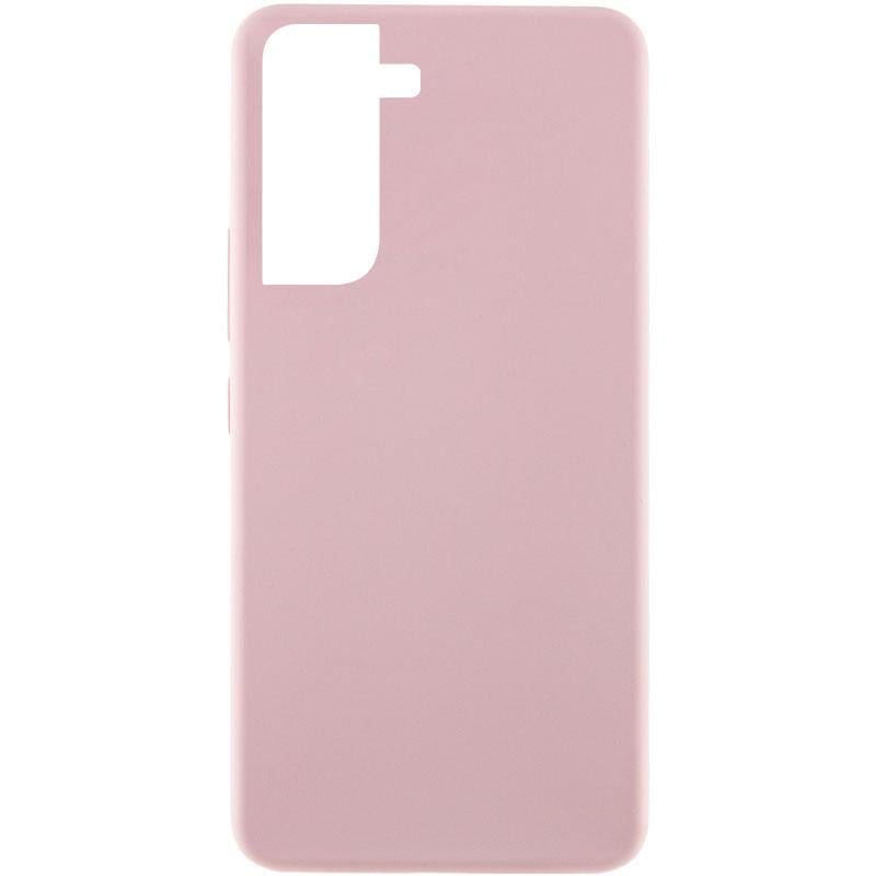 Протиударний чохол Silicone Cover Lakshmi (AAA) для Samsung Galaxy S21 FE Рожевий / Pink Sand